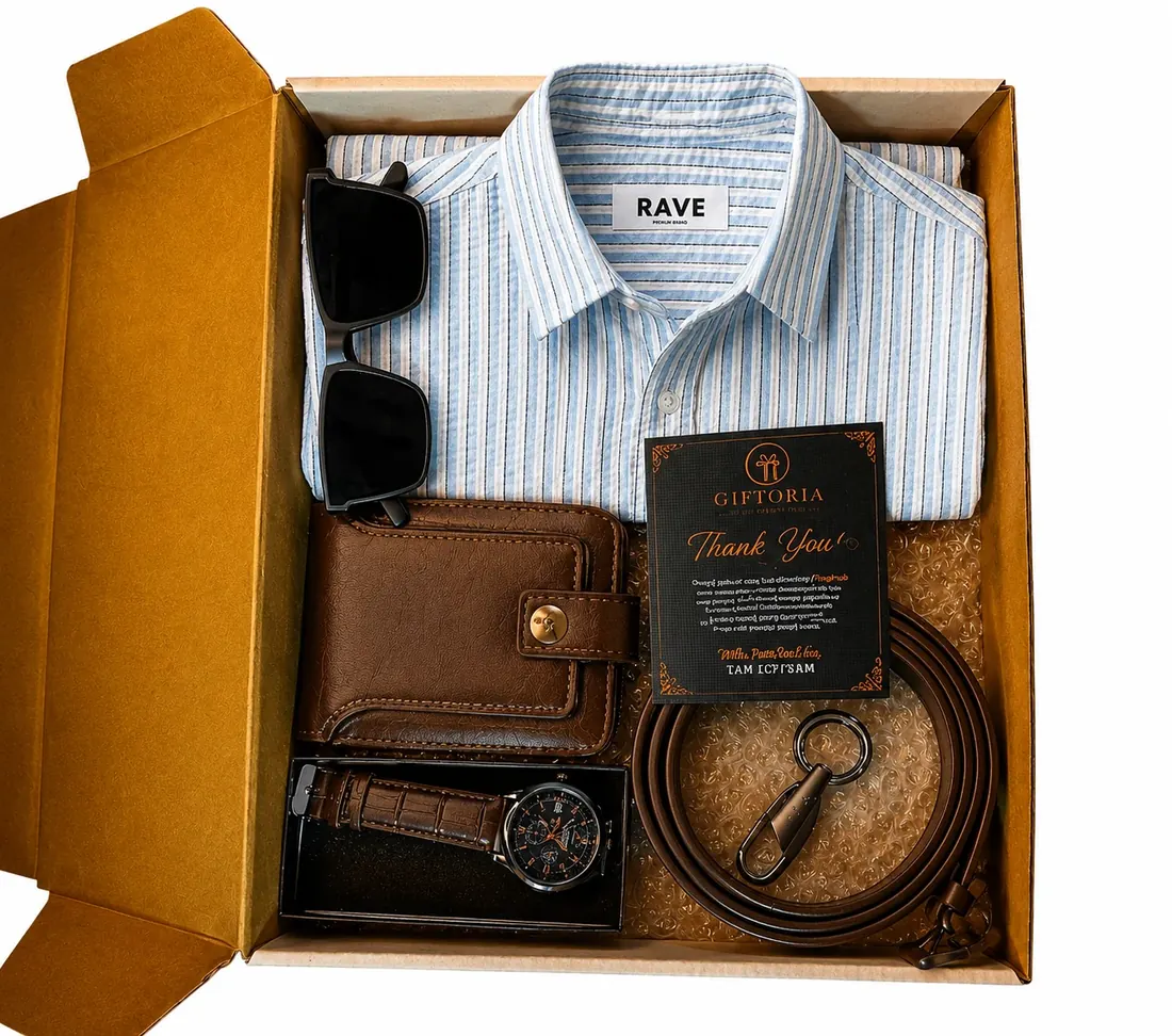 Giftoria Brown Edition Gift Box