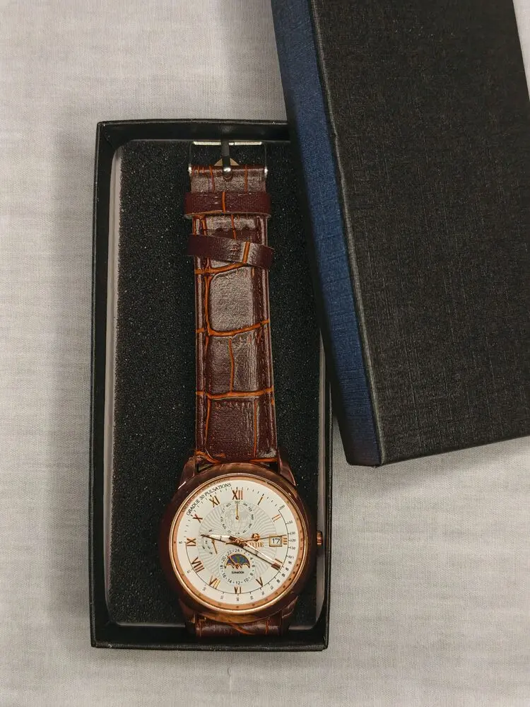 Brown Watch Detail